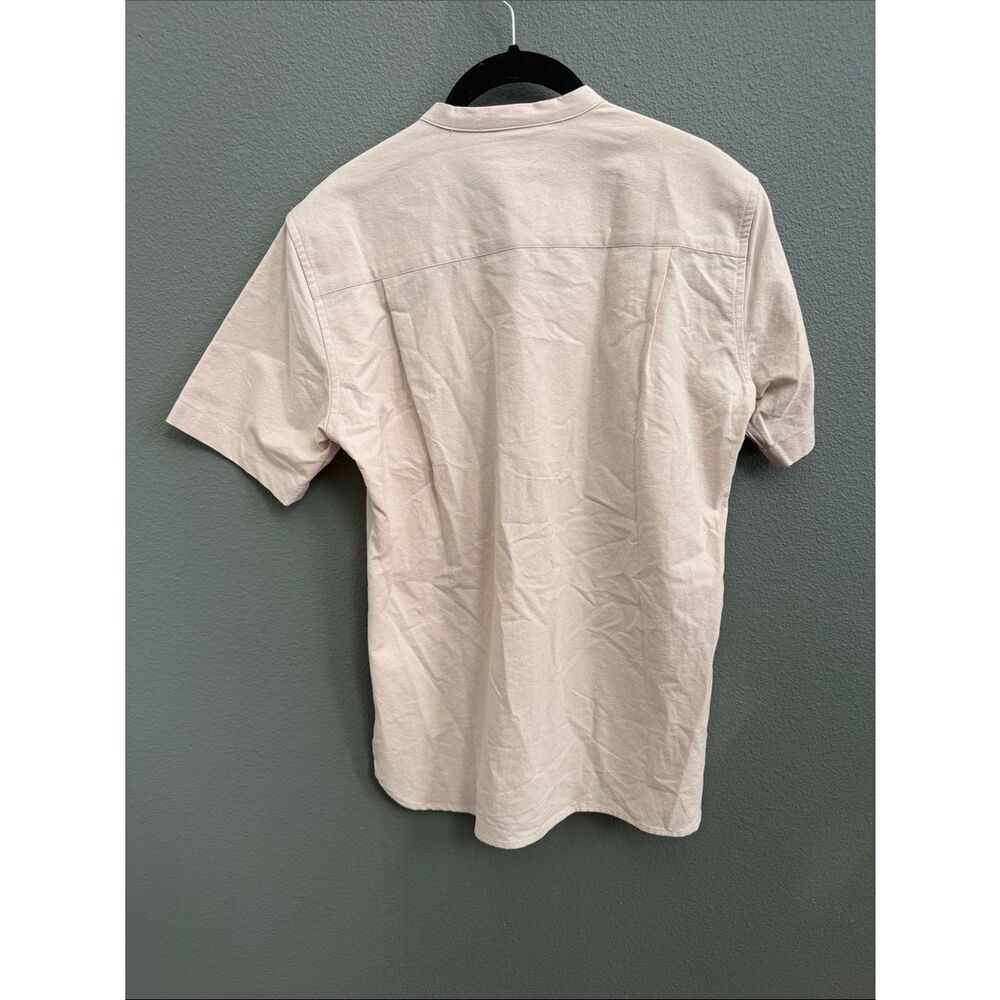 NWT Love Bonito Scout Unisex Embroidered Mandarin Collar Shirt Humble Abode XS - Picture 11 of 11